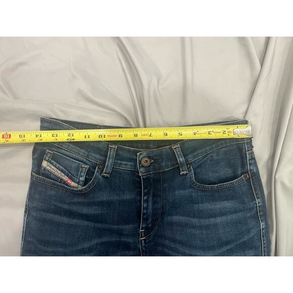 Diesel Industry Bootcut Jeans W30 L32 Stretch Dark Wash 0C1T 8Z - Picture 4 of 7